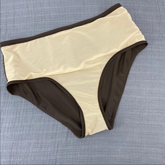 Merona Brown swim Bottom size 16-18 - Picture 3 of 4